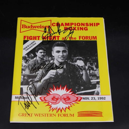 Oscar hoya pro debut - la,