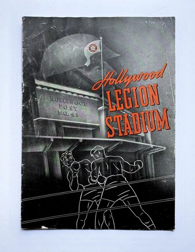 1939 boxing program little - boxing,