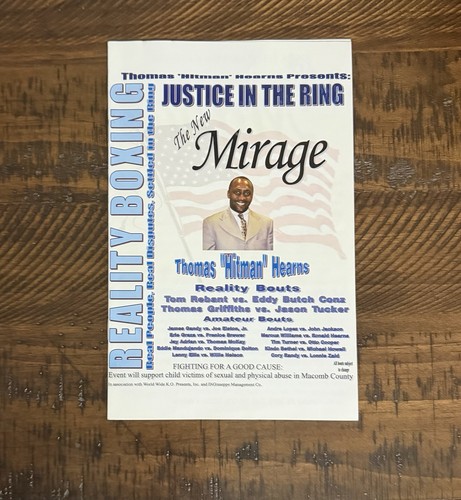 2003 thomas hearns - thomas, justice