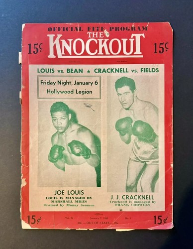 The knockout program magazine - knockout,