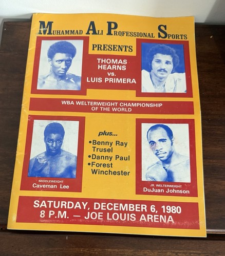 Vintage 1980 thomas hearns - 1980,
