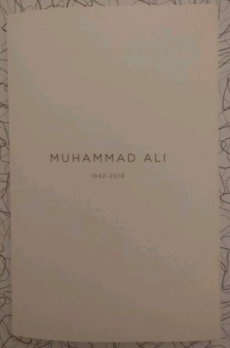 Muhammad ali funeral program - muhammad,