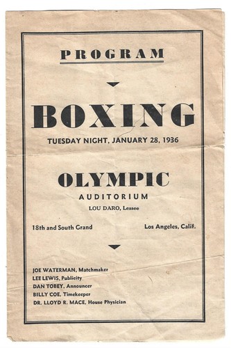 1936 maxie rosenbloom - 1936,
