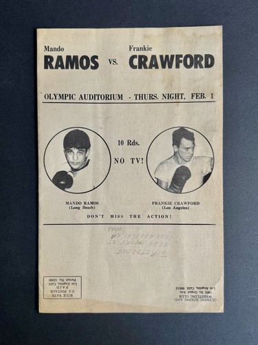 Boxing program mando ramos - boxing,