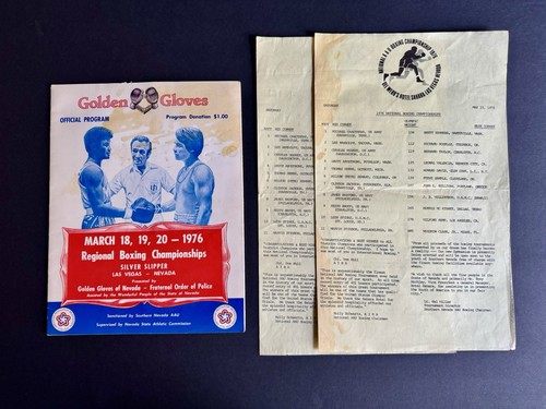 Golden gloves boxing - golden, program