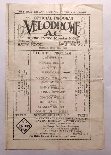 1930 vintage velodrome - velodrome, a.c
