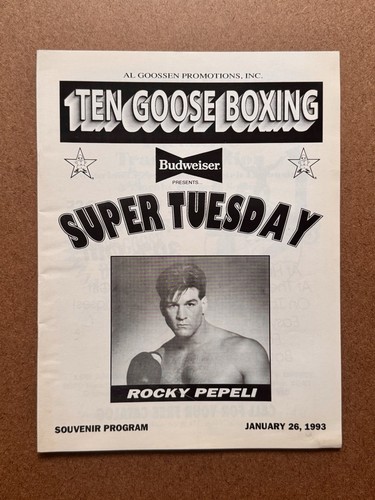 Boxing program rocky - rocky, pepeli