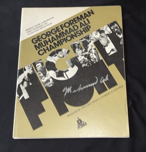Muhammad ali signed 1973 - ali,