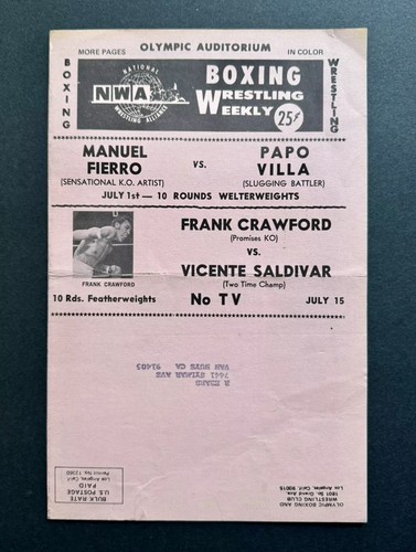 Boxing wrestling flyer - &,