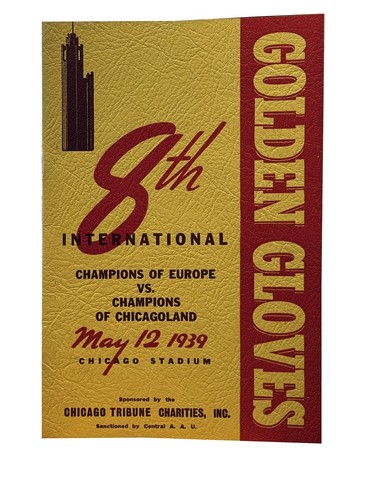Vintage golden gloves boxing - vintage,