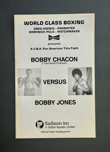 Bobby chacon boxing program - bobby,