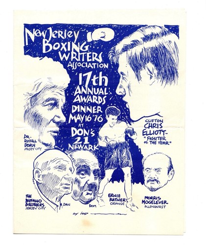 Rare 1976 boxing writers - 1976,